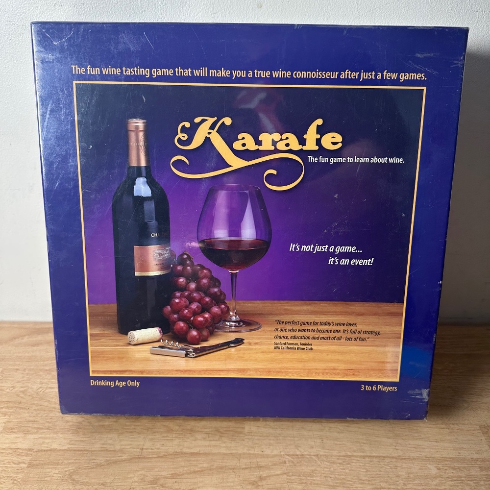 KARAFE - HOLIDAY PARTY FAMILY ADULT DRINKING BOARD GAME - BRAND NEW SEALED